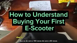 Your First E-Scooter Guide: Volts, Amps, Watts Demystified! Easy-to-Follow Tips for Buying & Riding!