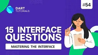 Interface questions in Dart | Dart Interface questions | Dart Tutorial #55