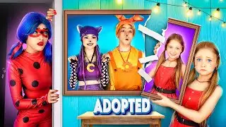 Меня Удочерили Smiling Critters! Леди Баг в Реальной Жизни!