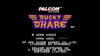 Полное прохождение  Баки Охара (Bucky O'Hare)  nes