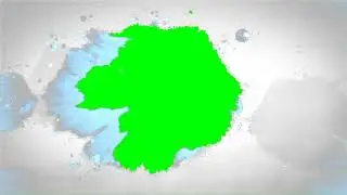 Футаж HD. Слайд-шоу в стиле Гранж. Синие краски. Хромакея