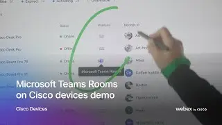Cisco Devices for Microsoft Teams Rooms Demo