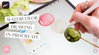 Watercolor Procreate Brushes / Drawing Dango