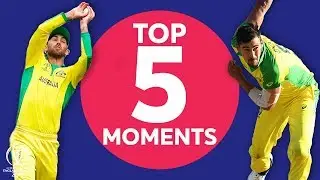 Starc's Yorker? Maxwell's Catch? | Australia vs England - Top 5 Moments | ICC Cricket World Cup 2019