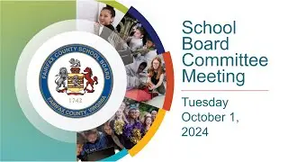 10/1/24 FCPS Governance Committee Meeting