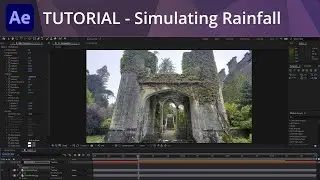 After Effects Tutorial - Simulating Rainfall with CC Particle World