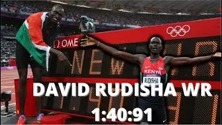 800M DAVID RUDISHA WORLD RECORD  LONDON 2012 OLYMPICS