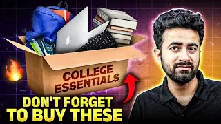 Essentials things to have as a College Freshers in 2024 || College Essentials Guide in 2024