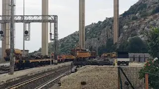 Stazione di Modica: lavori in corso per rinnovo binari e scambi