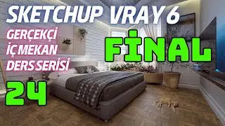 Sketchup Vray 6 - Final ve Önemli Detaylar 24