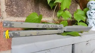 Atrophos Military Kratos Bro Butterfly knife. Quick Flip Balisong 