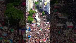 World Famous Brazilian Festival💃🏻 Galo Da Madrugada 2023 #youtubeshorts #shorts #brazil #festival