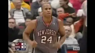 Richard Jefferson - Nets at Wolves - 11/23/02 (Windmill jam)