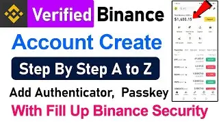 How To Create Binance Account - Add Binance Two Factor Verification Google Authenticator