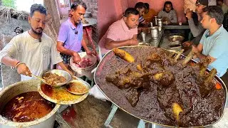 लोग Bus 🚌 रोक देते हैं लल्ला जी का Mutton खाने के लिए | सिर्फ़ ₹180/-में भर पेट मटन चावल Street Food