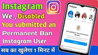 We disabled your account instagram l how to recover disabled instagram account 2025