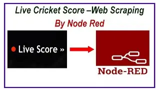 Live cricket score using node red