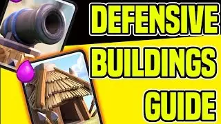 Clash Royale | How To Use Spawners and Defensive Buildings | Beginners Guide