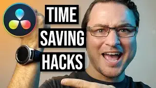 My TOP TIME-SAVING HACKS for Video Editing in DaVinci Resolve!