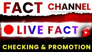 🔴 Live Fact Channel Checking For Earn Money Online Best Way