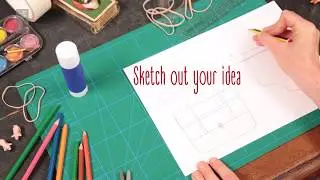 Pop-up Book technique: Lift the Flap