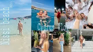 Ayia napa Vlog | Nissi beach | 👙 ☀️ 🌊