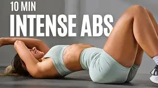 10 MIN INTENSE AB WORKOUT (No Equipment)