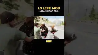 What Is Going On Here 🤣 GTA 5 Hood Simulation #gta5mods #gta6graphics #subscribe #gaming