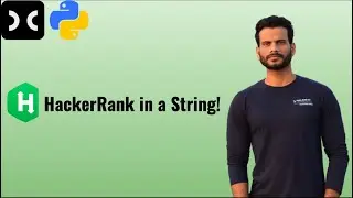 Hackerrank in a String! | HackerRank | String