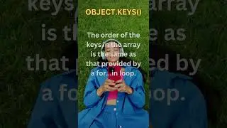 Object keys in JavaScript