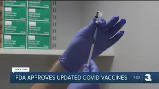 FDA approves new updated COVID vaccines from Pfizer, Moderna