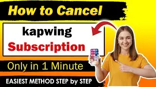 How to Cancel kapwing Subscription Online [ NEW METHOD ]