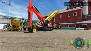 FS22 Liebherr R960 Excavator With Hammer