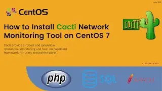 How to Install Cacti Network Monitoring Tool On CentOS 7