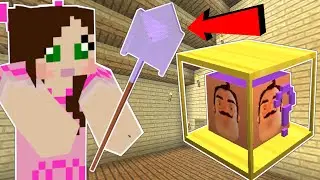 Minecraft: HELLO NEIGHBOR LUCKY BLOCK! (SHOVEL, WRENCH, & MORE!) Mod Showcase