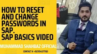 How to Change Password in SAP | How to Reset Password in SAP Tcode | SAP basics video | SAP GUI