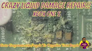 Fix Xbox One S Liquid / Water Damage (Wont Turn Power On)