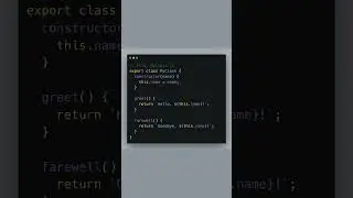 Master JavaScript Classes & Modules #JavaScript