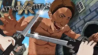 The Official ATTACK ON TITAN VR GAME is AWESOME! // Quest 3 Gameplay (Early Access)