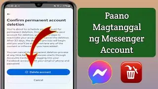 Paano Tanggalin ang Messenger Account (2024) ||  Tanggalin ang Messenger Account