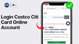 How To Login Costco Citi Card Online Account