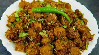 मजेदार चटपटी सोयाबीन जिसे हर कोई कटोरी भर-भर के खाएगा- Soya Chunks Fry -Soya Chunks ki Sabji Recipe