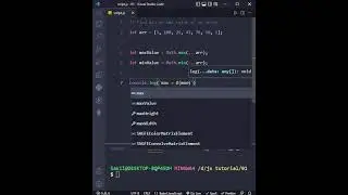 Find minimum and maximum value of array in JavaScript | #developerhub  |  @DeveloperHub1