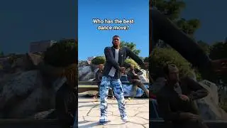 Who has the best dance move? #shorts #gta #gta5