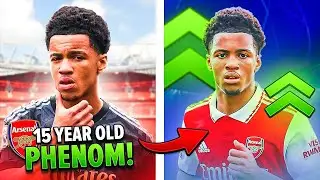 I Played the Career of ETHAN NWANERI... the next ARSENAL LEGEND??