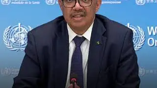 Dr Tedros talks about a peak in coronavirus cases - 22 June 2020