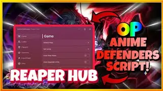 (OP) Anime Defenders Script! | Teleport, Auto Summon Etc. | Roblox Script Showcasing 📱