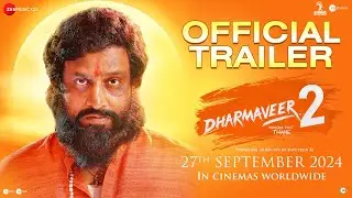 Dharmaveer 2 | Official Trailer | Hindi | 27th September | Pravin Tarde | Prasad Oak | Kshitish Date