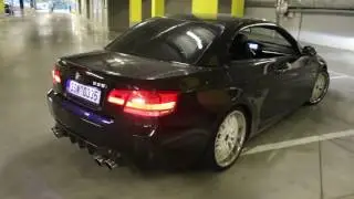 BMW e93 335i N54 - custom exhaust - PE mod