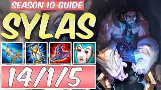 HOW TO PLAY SYLAS SEASON 10 | BEST Build & Runes | Season 10 Sylas guide | League of Legends